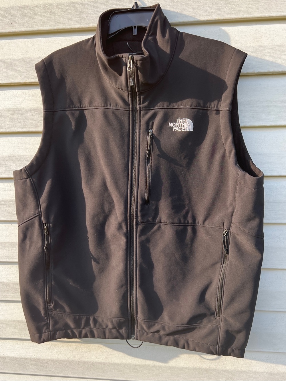 CLEAN The North Face size Large Apex 2013 Polyester Vest Black
